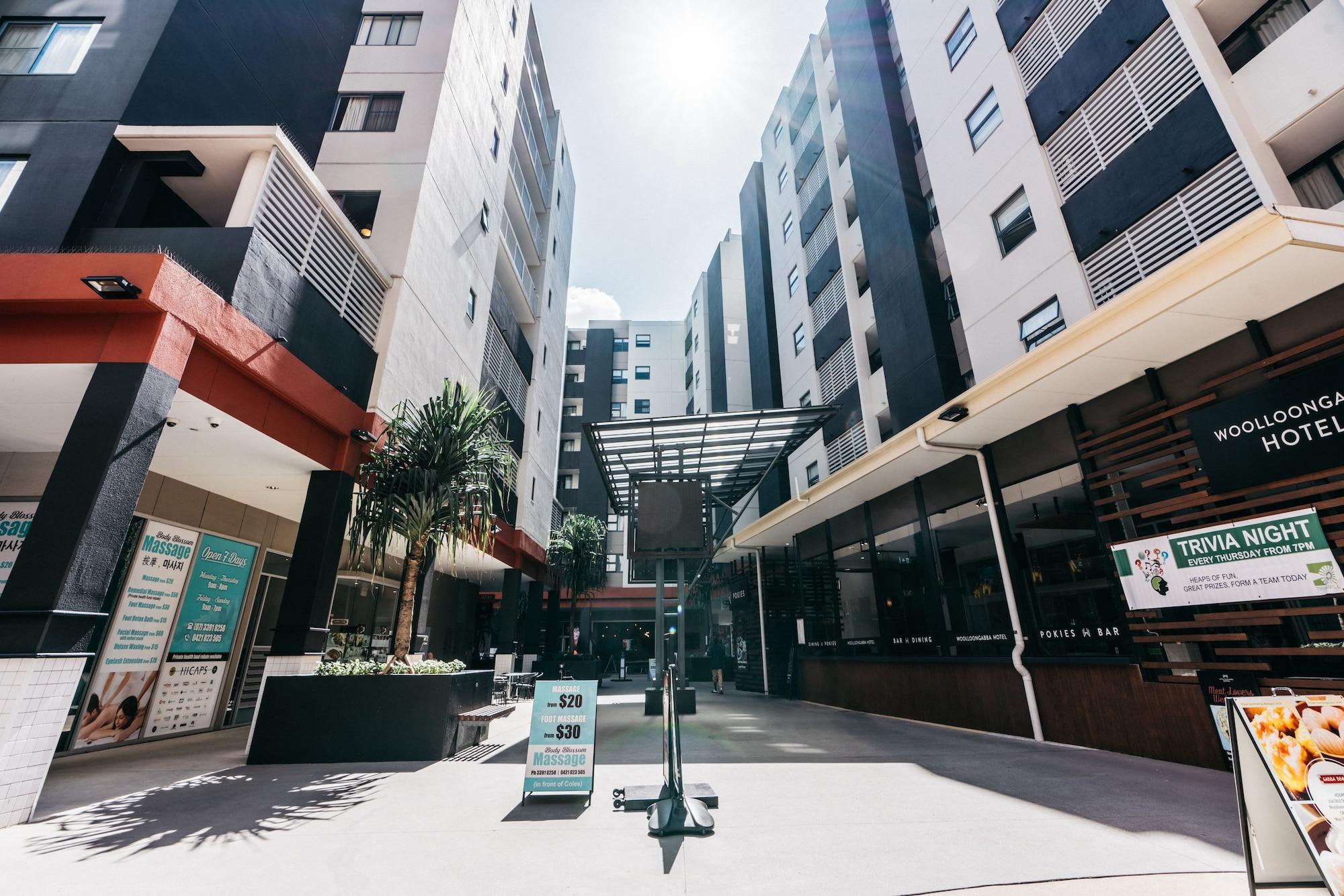 Gabba Central Apartments Brisbane Eksteriør billede